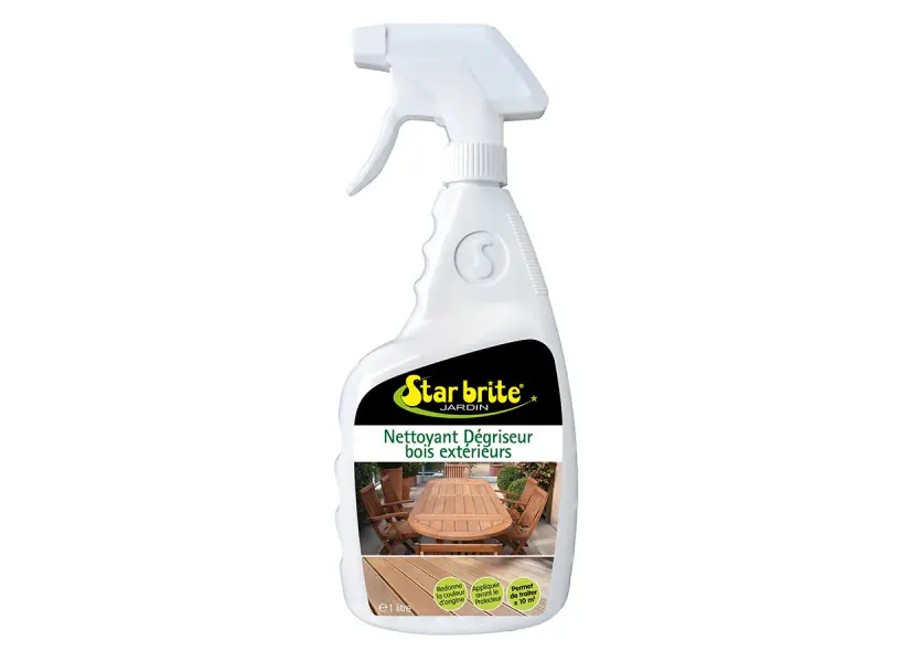 Nettoyant dégriseur spécial bois extérieur 1L - Starbrite
