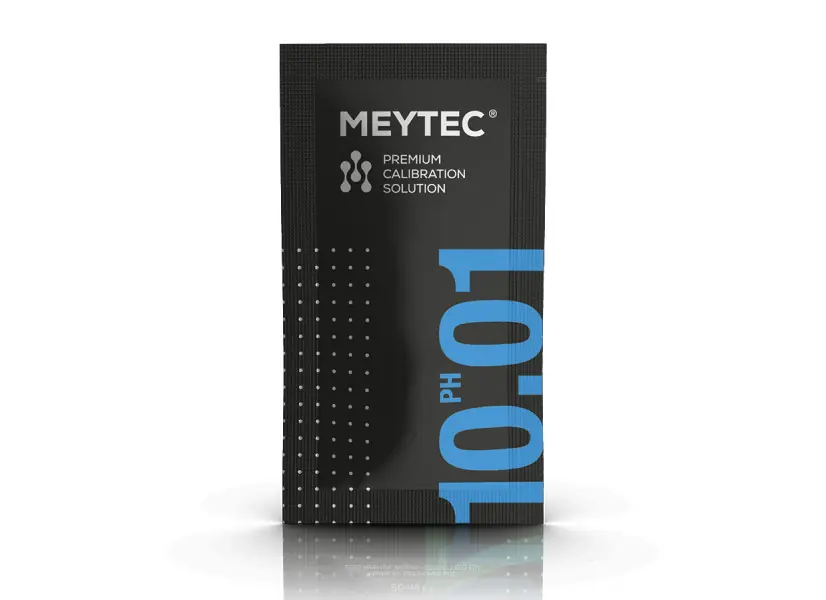 Lot de 26 sachets unidoses de solution d‘étalonnage pH 20 ml - Meytec