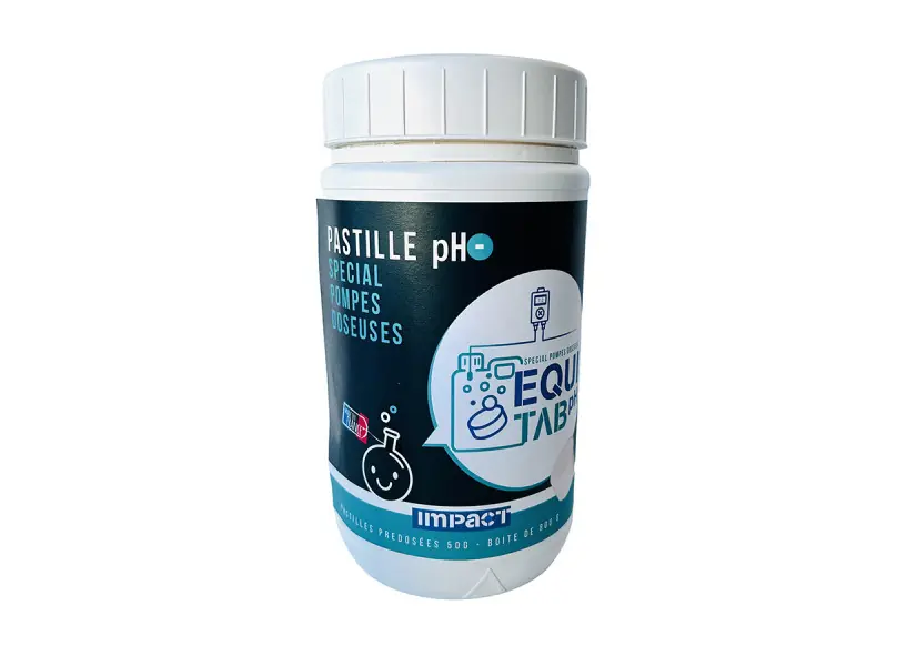 Pastilles Equitab pH pour 40 L de pH moins - Impact