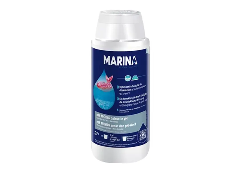 pH moins micro-billes pour spa 3 kg - Marina Spa
