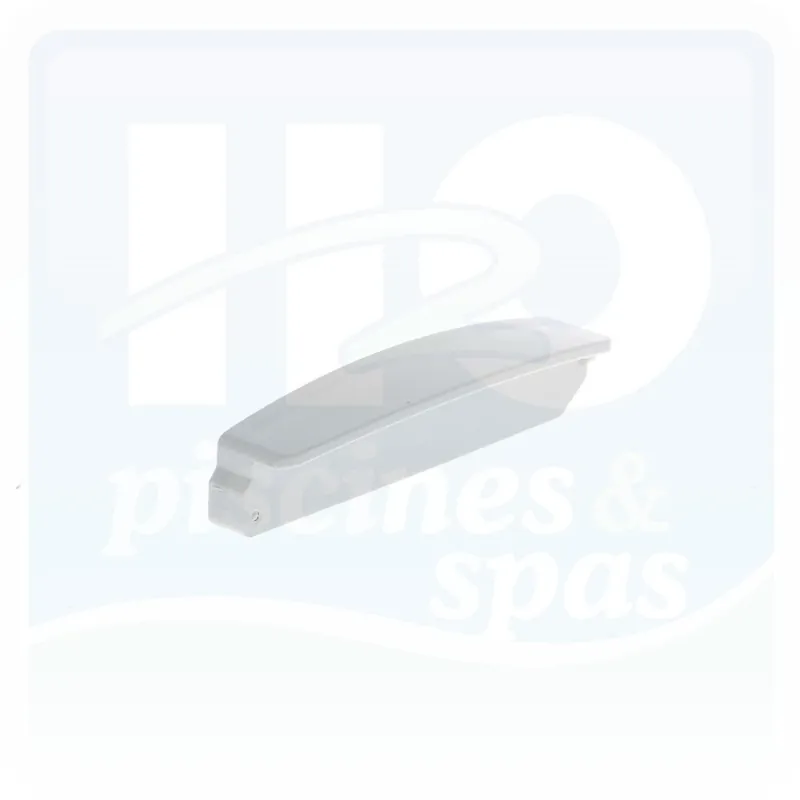 Ailette 10 mm côté droit pour volet roulant ECA - Blanche