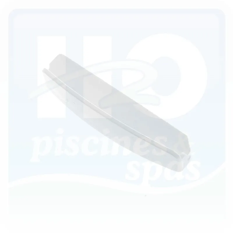 Ailette 10 mm côté gauche pour volet roulant ECA - Blanche