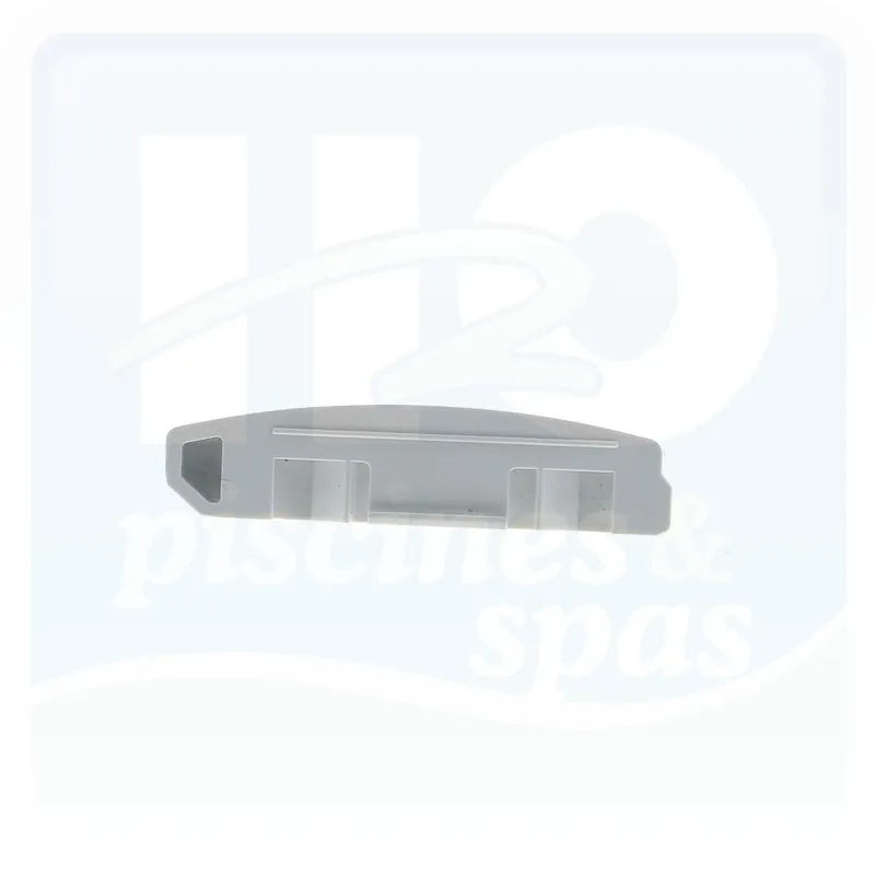 Ailette 20 mm côté droit pour volet roulant ECA - Blanche