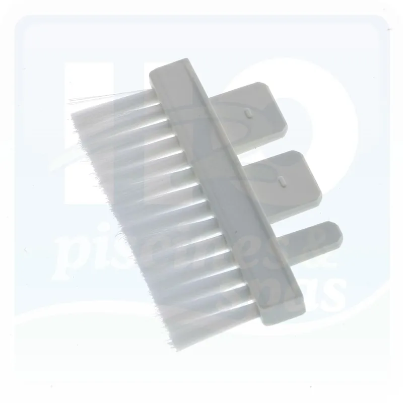 Ailette avec brosses des lames de volet HYDRASYSTEME™ - blanche