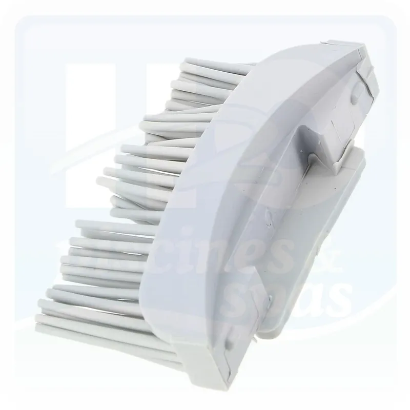 Ailette brosse de 30 mm pour volet roulant APF - Grise clair