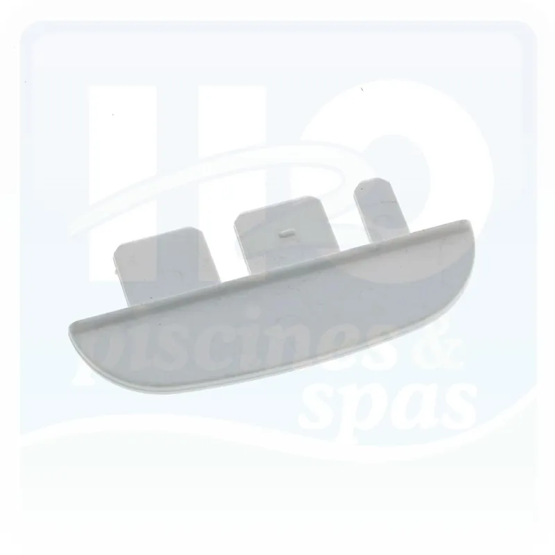 Ailette plate pour bouchon de 83 mm du volet roulant ABRIBLUE - Largeur 20 mm - Blanche