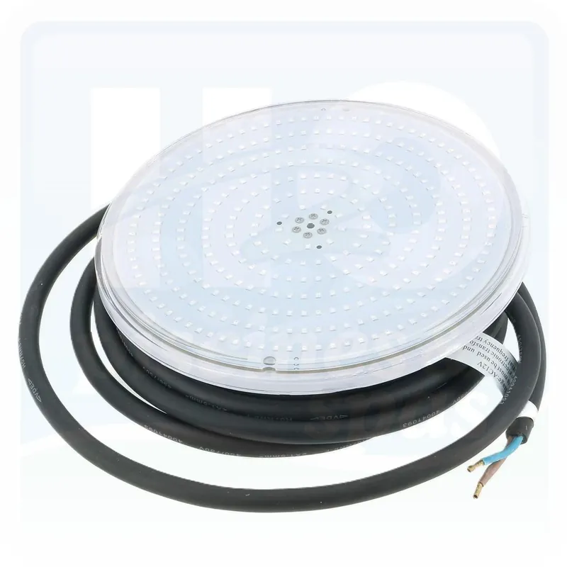 Ampoule extra plate PAR56 led - couleurs - 24 W - 12 Volts pour piscine béton / liner