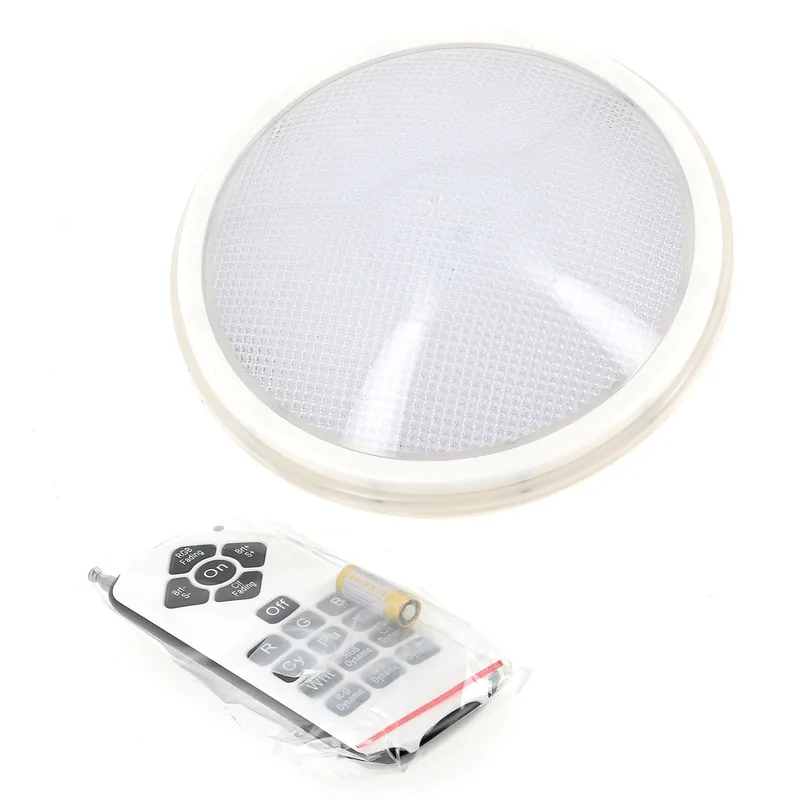 Ampoule PAR56 led couleurs 18 W - 12 Volts - avec télécommande