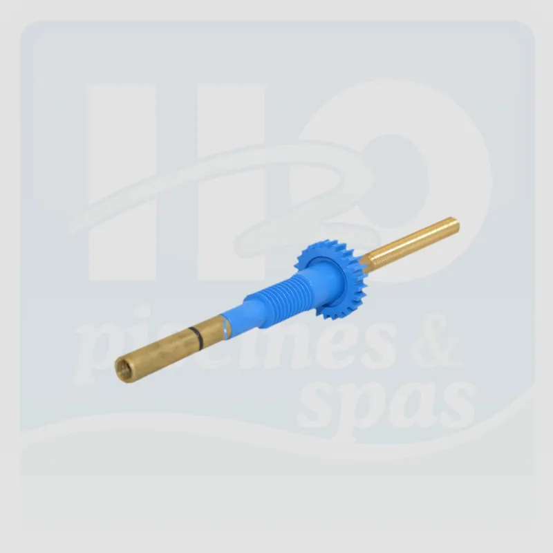 Axe central bleu de balai de piscine Létro Sweep - Pool Sweep N°1