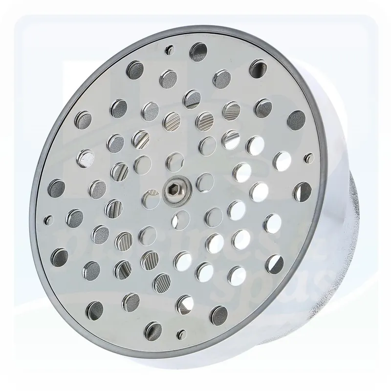 Bouche de refoulement inox réglable femelle 3" pour piscine Béton