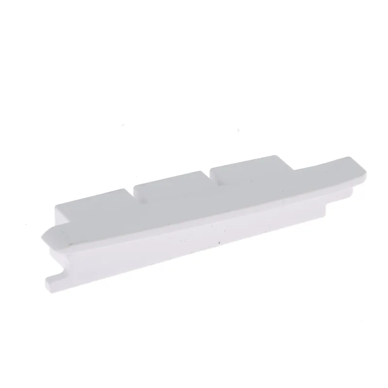 Bouchon droit à coller pour volet roulant avec lames plates SOFATEC - Blanc
