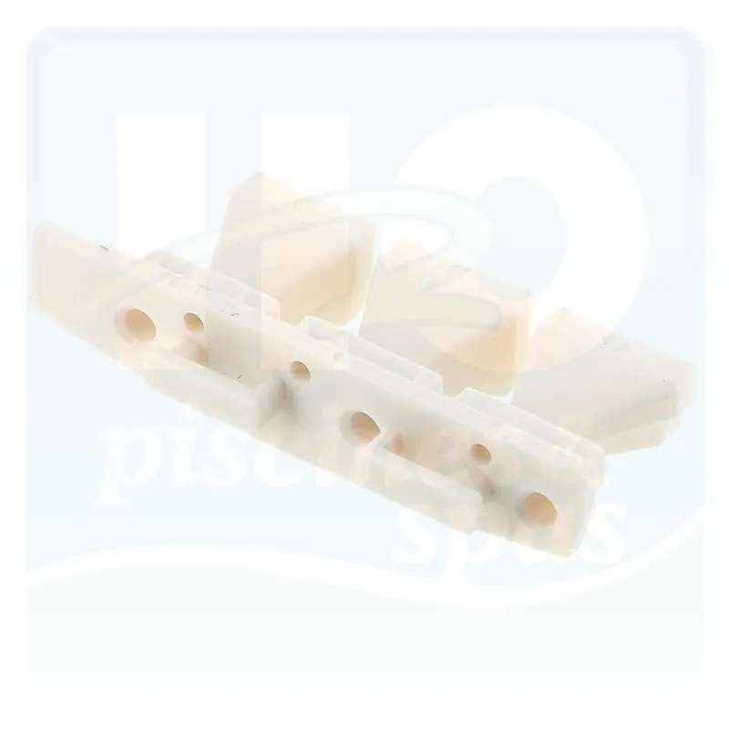 Bouchon droit pour volet AQUALUX Neptune - Blanc