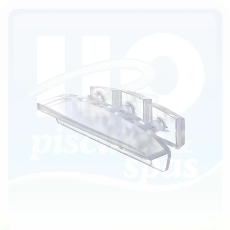Bouchon gauche pour lame de 73 mm en polycarbonate de volet roulant ABRIBLUE