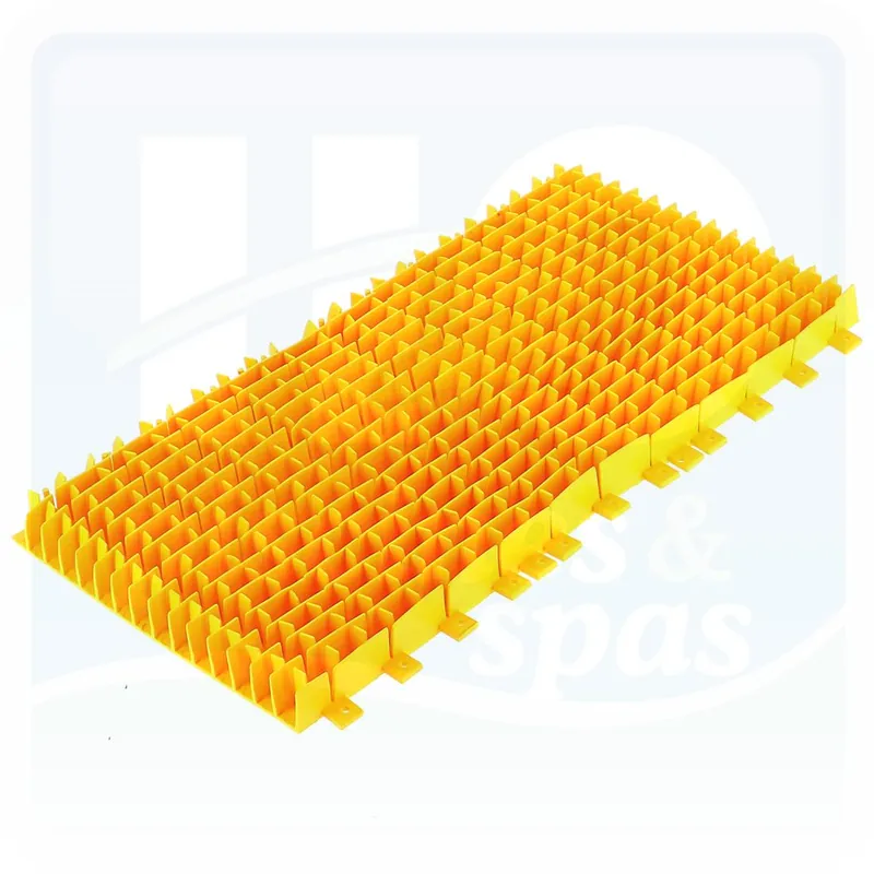 Brosse PVC jaune de robot DOLPHIN Swash CL - Pulit E50 - Ozeo - Facil‘o - Swash - Swash Cl