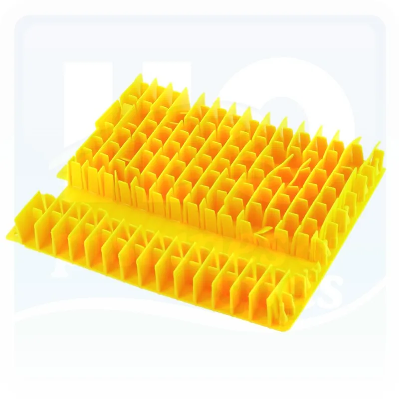 Brosse PVC jaune des robots DOLPHIN Pulit E70 - E90 pour montage en brosses combinées
