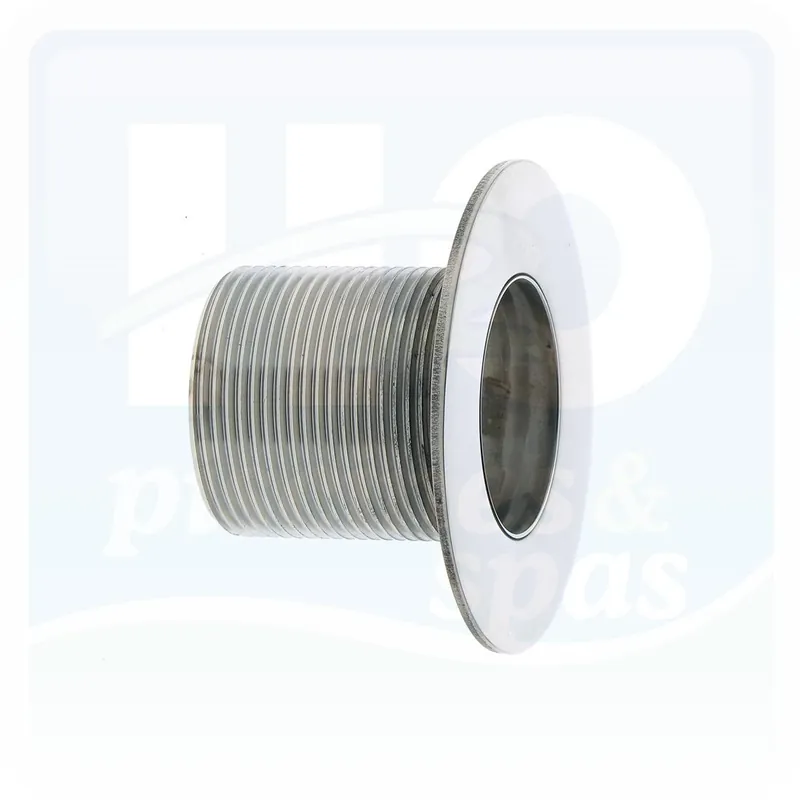 Buse d‘aspiration 1"1/2 - 50 mm en inox 316 pour piscine béton