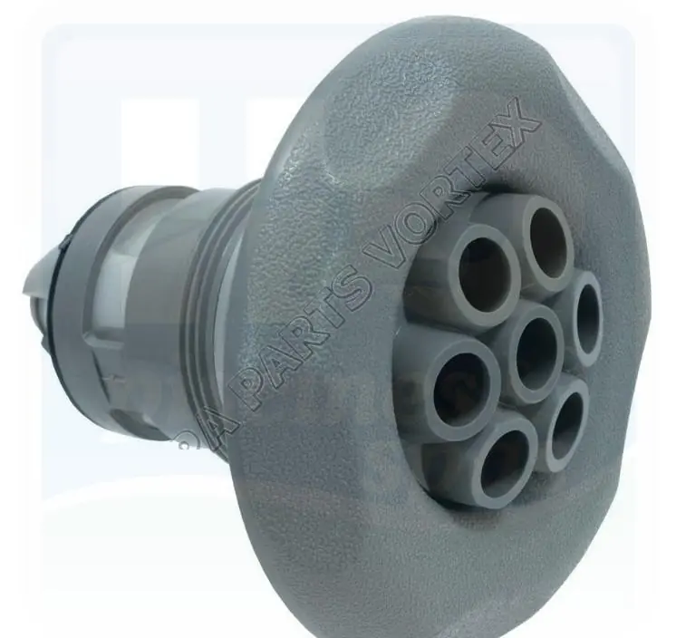 Buse de massage 5 points grise face large WATERWAY® Polyjet