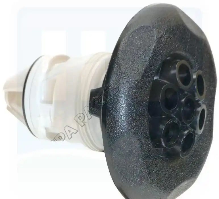 Buse de massage 5 points noire face large WATERWAY® Polyjet