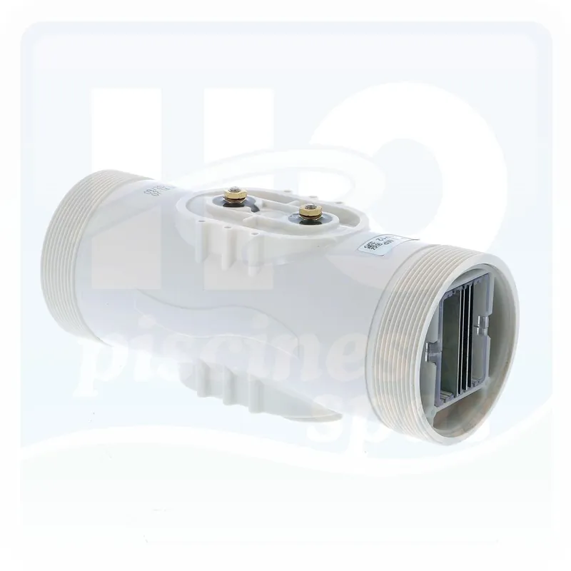 Cellule compatible 4 plaques autonettoyante des électrolyseurs POOL TECHNOLOGIE®-Justsalt®-Minisalt®-Poolsquad®-Autosalt®-Hydro sud®-Waterair®-Qp salt-Dinotec Lys®-Dinotec Duo®