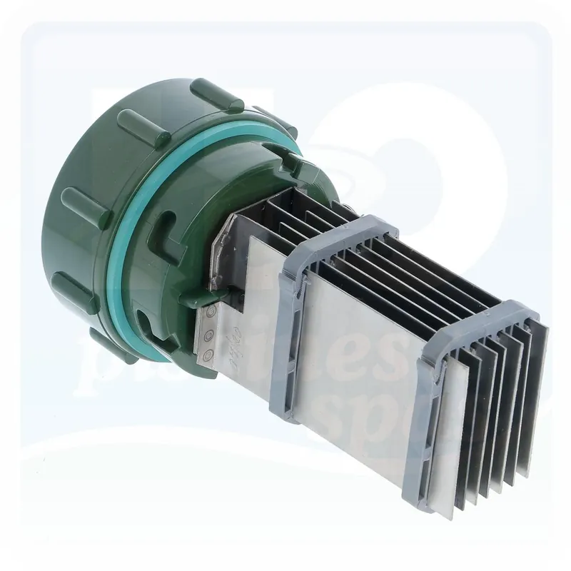 Cellule compatible 7 grilles avec fixation par baïonnettes pour électrolyseur ZODIAC Clearwater B140