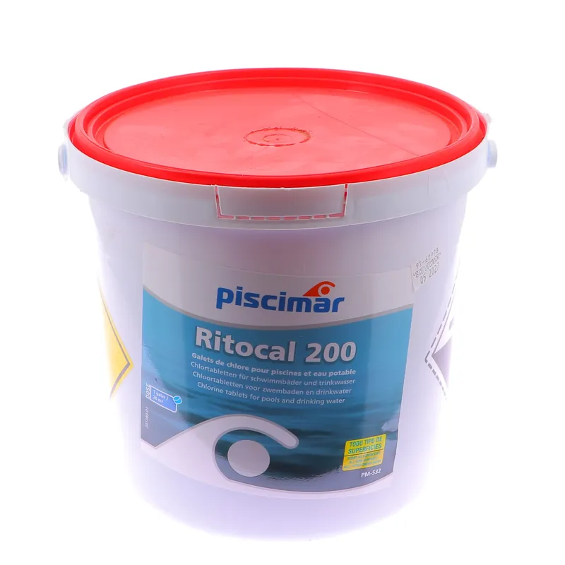 Chlore lent PISCIMAR® non stabilisé RITOCAL 200 en 5 kg