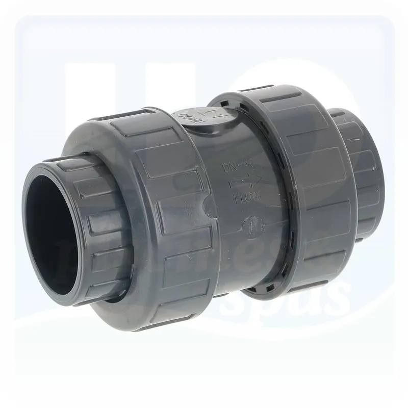 Clapet anti retour à ressort femelle à coller en diamètre 50 mm (PN16)