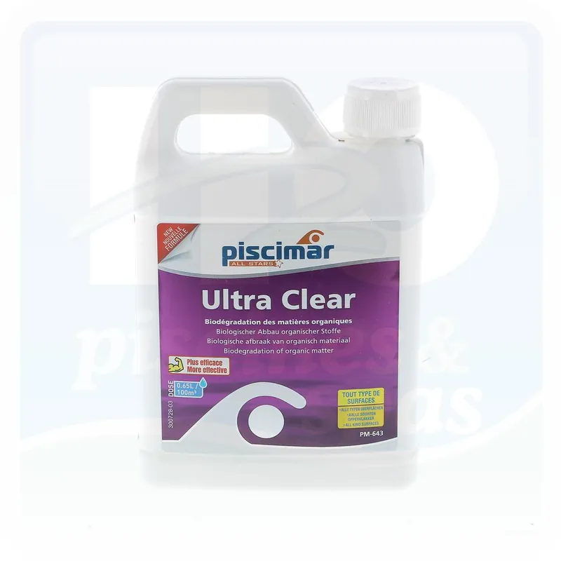 Ultra Clear clarifiant coagulant bidon de 1 litre