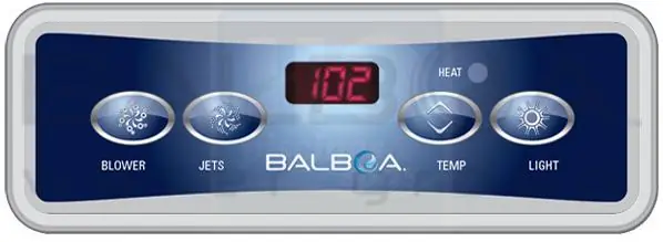 Clavier de commande BALBOA VL403 - 4 boutons