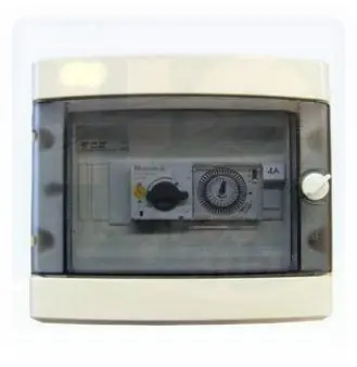 Coffret de filtration ou de balai automatique - sans disjoncteur (à choisir dans les produits complémentaires)