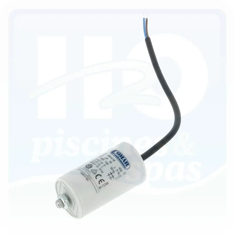 Condensateur de 16µf - 400v à fils