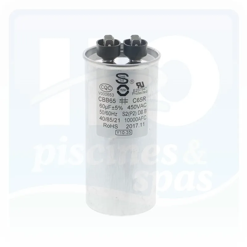Condensateur de 60 µF du compresseur des pompes à chaleur ISLANDICUS® - PRIMA™ - GOAÖ - FIRST™ - ZEN™