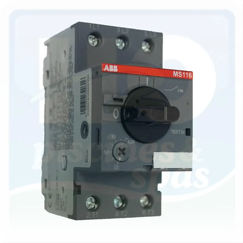 Disjoncteur magnéto thermique de 2.5 à 4 A