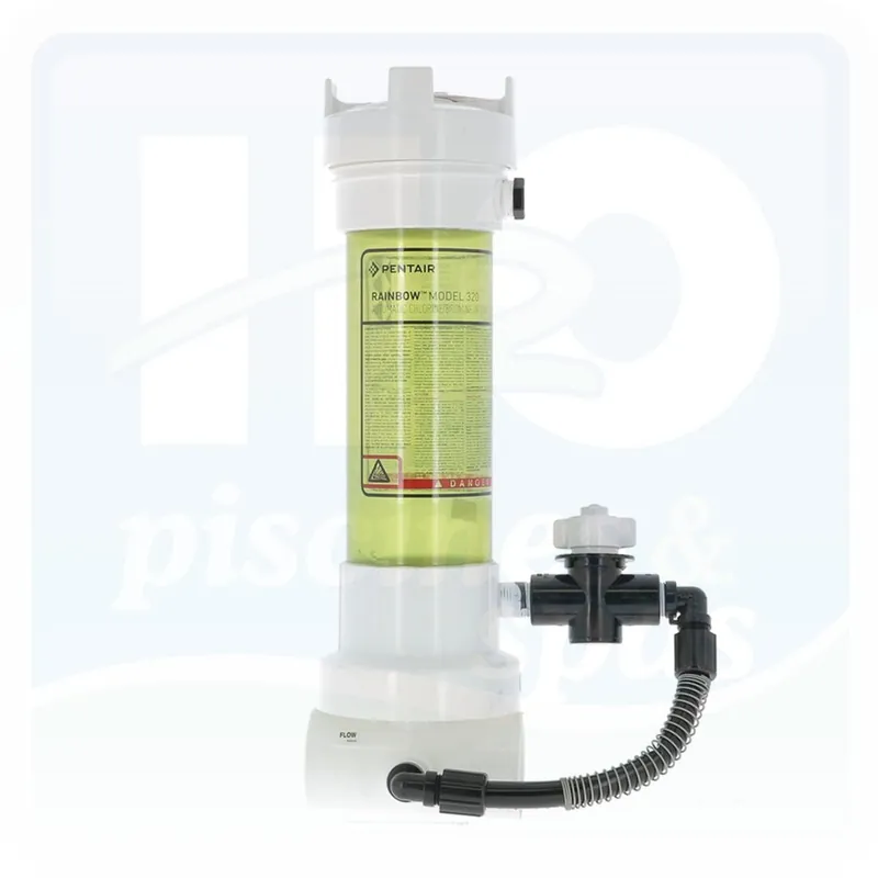 Distributeur chimique Rainbow 320 pour piscine de 40/60 m3 pour le brome et 90 m3 pour le chlore