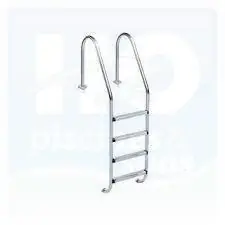 Echelle de piscine AQUAMATIC Trianon 4 marches scellements - Inox 304L