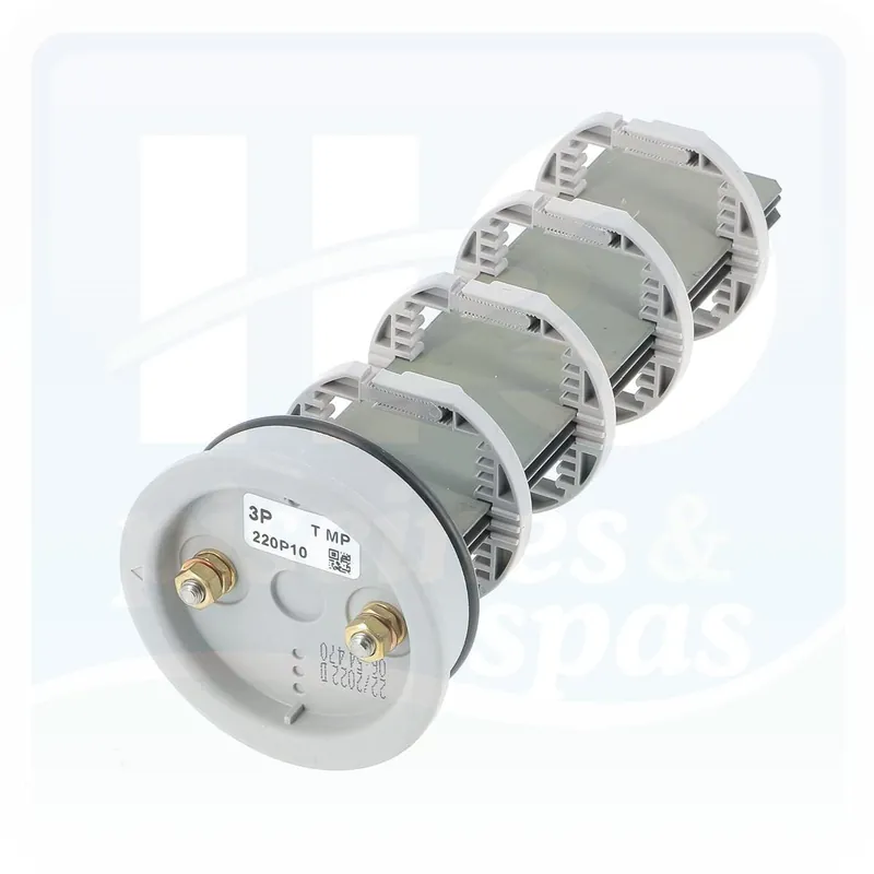 Electrode d‘origine 3 plaques pour cellule en T des électrolyseurs au sel POOL TECHNOLGIE® avant 2021