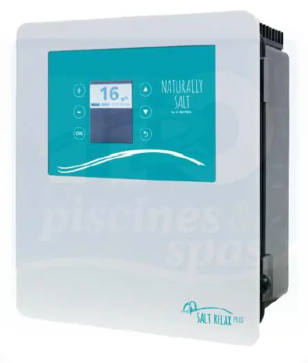 Electrolyseur au sel BAYROL Salt Relax plus pour piscine jusqu‘à 200 m3