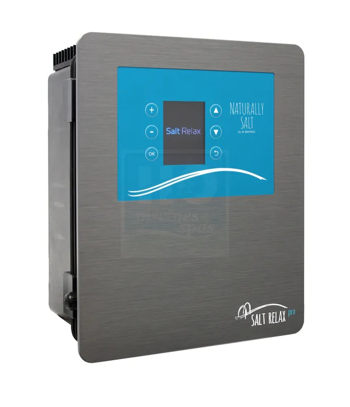 Electrolyseur au sel BAYROL Salt Relax Pro pour piscine jusqu‘à 70 m3