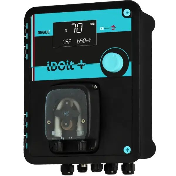 Electrolyseur au sel REGUL Idoi‘t+ 50 pH - Orp et TDS pour piscine jusqu‘à 50 m³