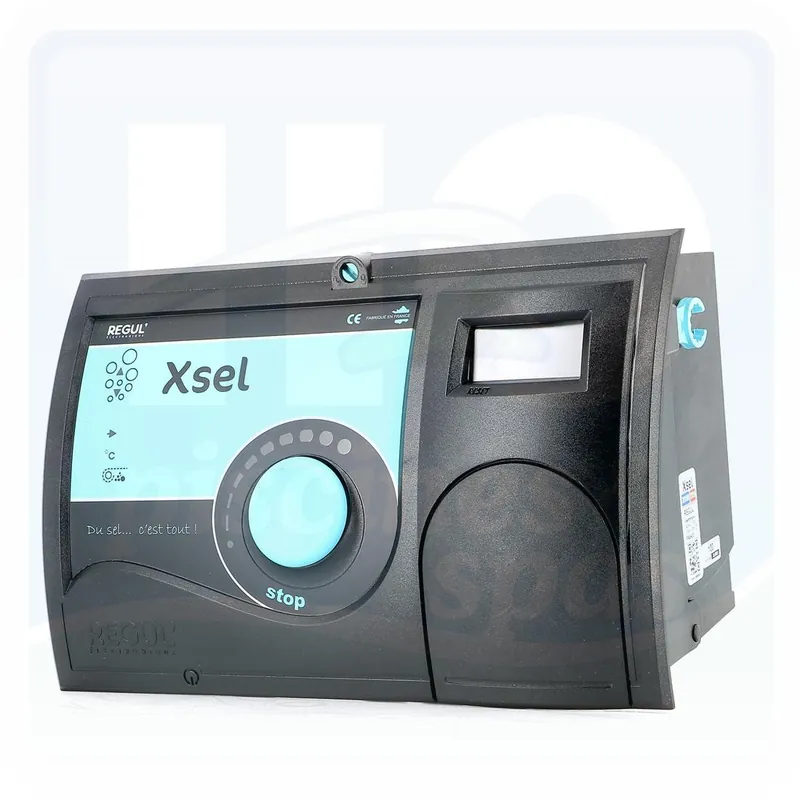 Electrolyseur au sel REGUL Xsel70 adaptable aux blocs techniques Desjoyaux