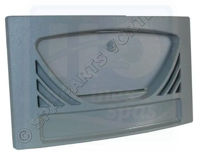 Façade et volet gris du skimmer WATERWAY 100 sq