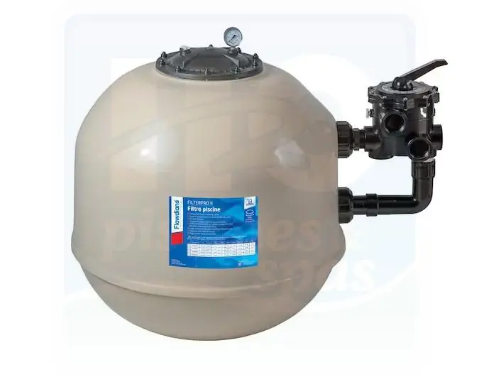 Filtre à sable FLOWDIANS Filterpro II - Diamètre 500 - 9m3/h avec vanne en 1"1/2