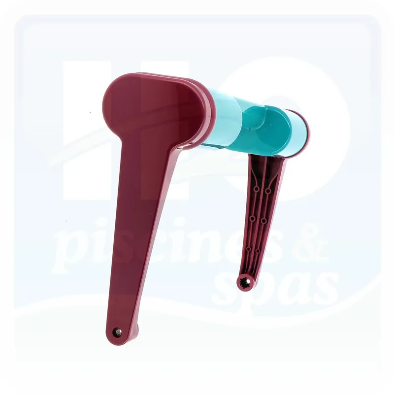 Poignée turquoise-magenta de robot de piscine DOLPHIN 2001™