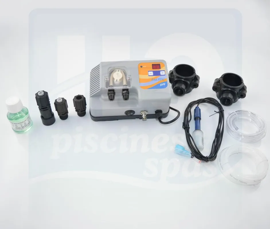 Pompe doseuse pH moins - PACIFIC Micro pH - 1.6l/h à 1 bar - Péristaltique