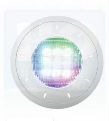 Projecteur à LED couleurs - CCEI STELLA - 30 W - 12 V sur support mural - 1150 Lumens pour toutes les piscines - Blanc