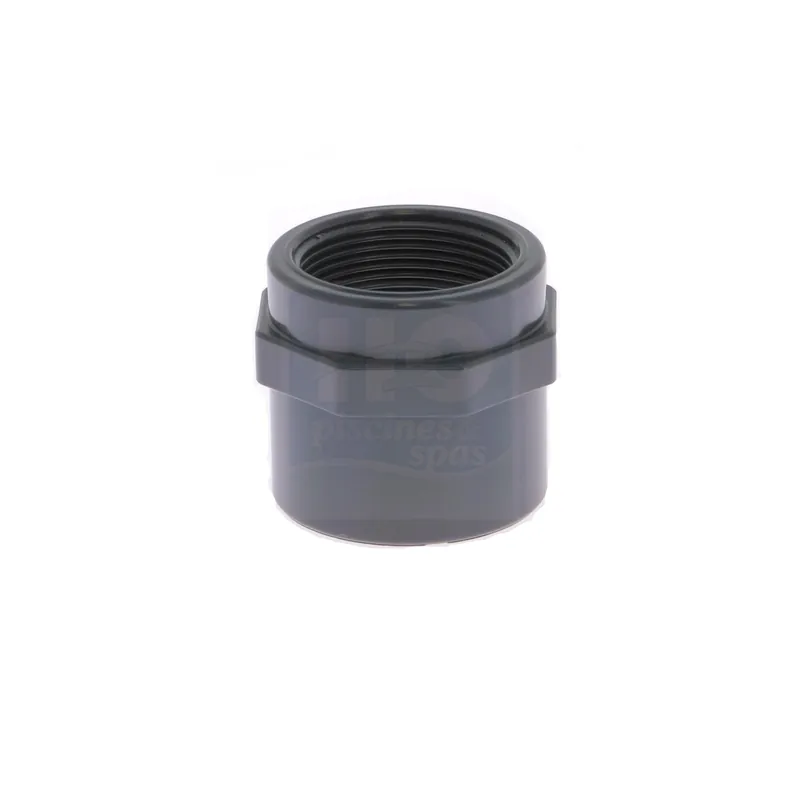 Raccord PVC pression en diamètre 50 mm - Femelle à coller - Taraudé en 1"1/2 (PN10)