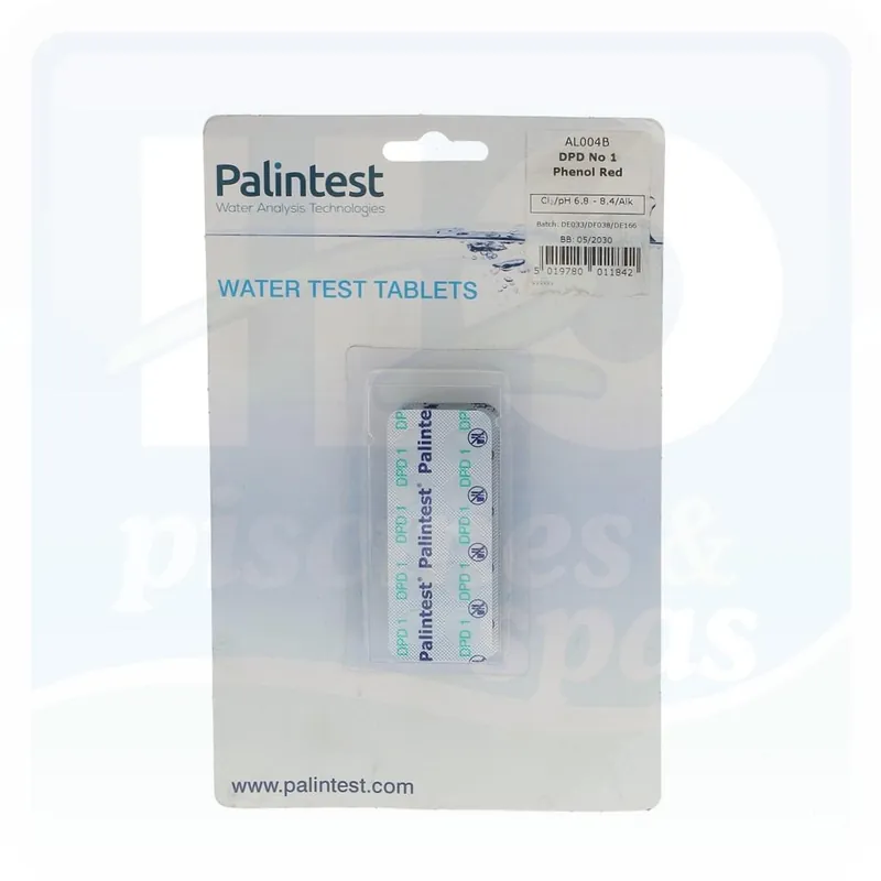 Recharge pour trousse visuelle PALINTEST® chlore / brome - pH - alcalinité