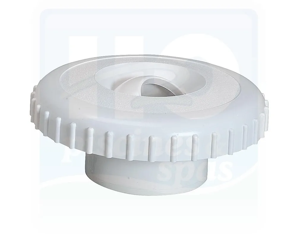 Refoulement RB-306 - AQUAREVA mâle à coller en 63, tuyaux PN 10, avec jet orientable pour piscine Béton - Blanc