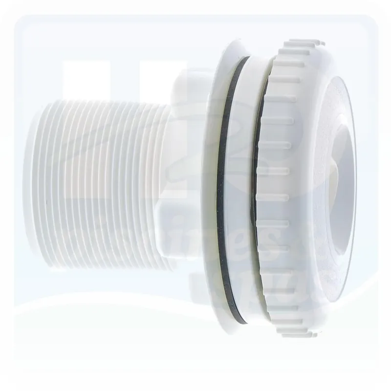 Refoulement RL-315 complet AQUAREVA avec jet orientable pour piscine Liner - Blanc