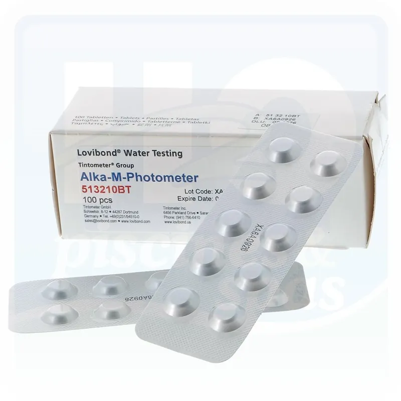 Réactifs Alcalinité , pour photomètre SCUBA 2, boite de 100 tablettes