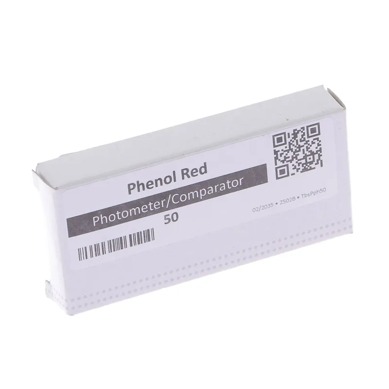 Réactifs phenol, pour photomètre POOL LAB, boite de 50 réactifs